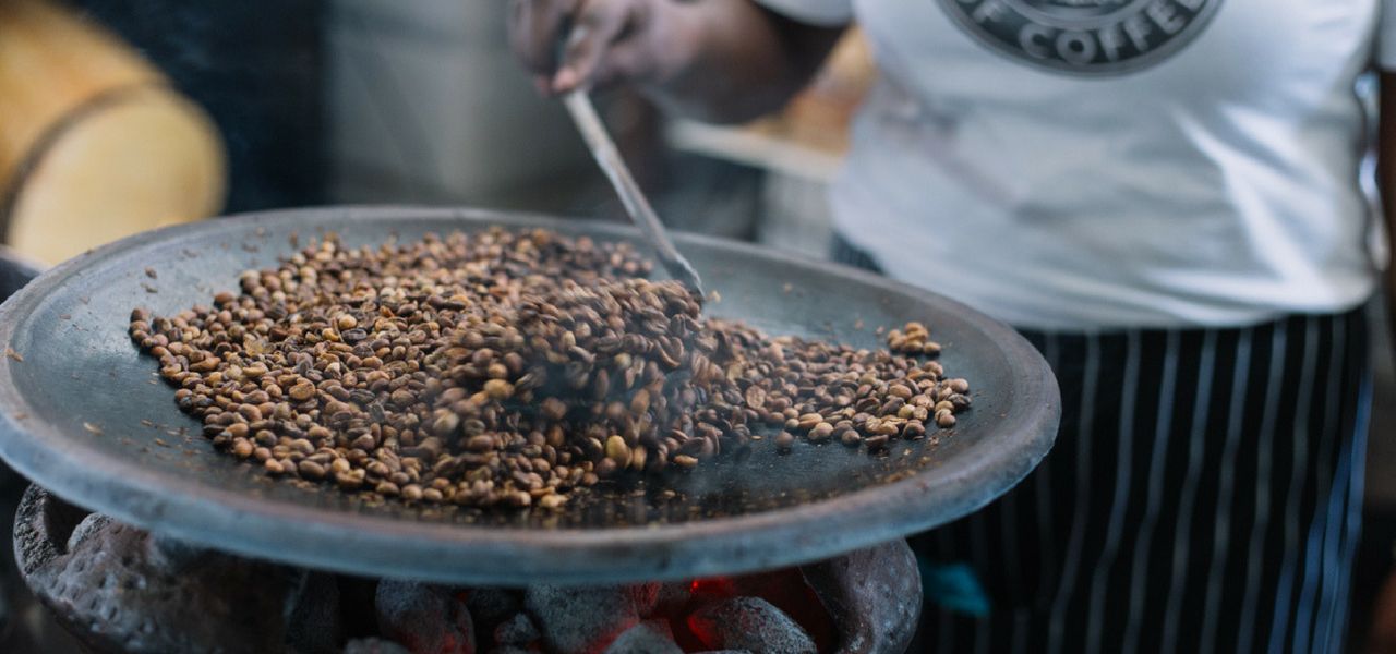 single origin hand-roasted Ethiopian coffee